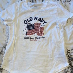 Old navy flag shirt 2021